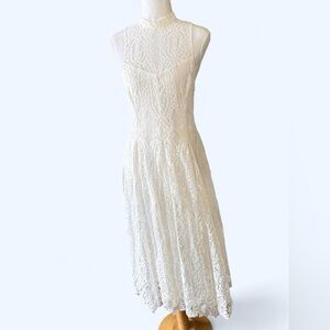 🌿  Lace Mock-Neck Dress by Free People 🌿